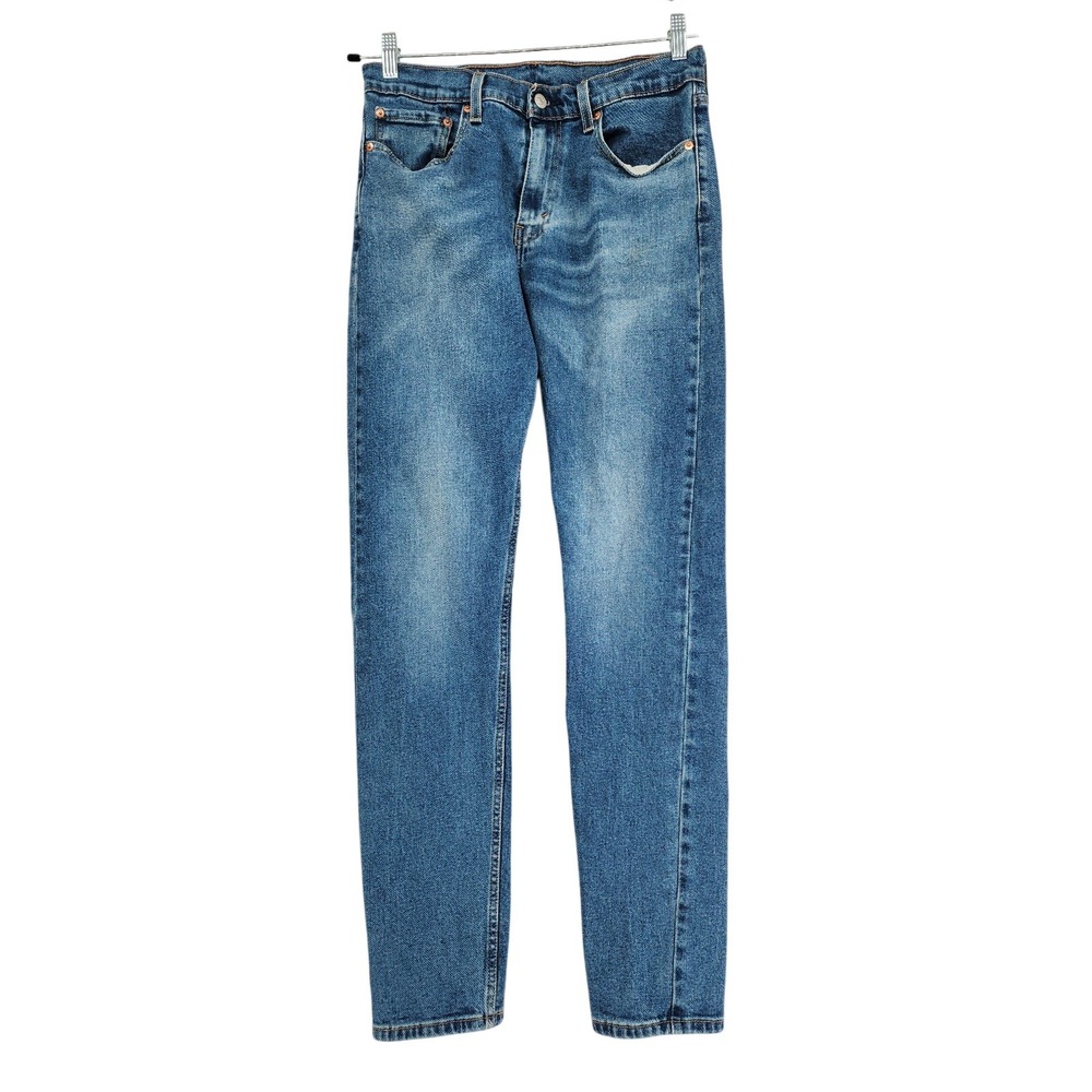Levis 512 Slim Taper Jeans 32x34(30x32) Mens Blue Medium Wash Stretch Denim‎